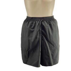 NIKE Men's Dri-Fit Running Shorts Black Polyester Spandex Wicking Size XXL